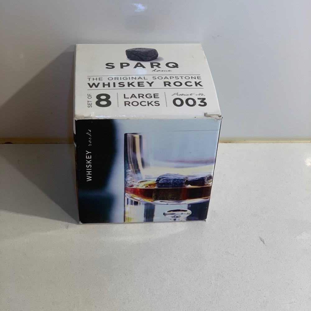 NWT Sparq Home Whiskey Rocks for Ice Cold Drinks